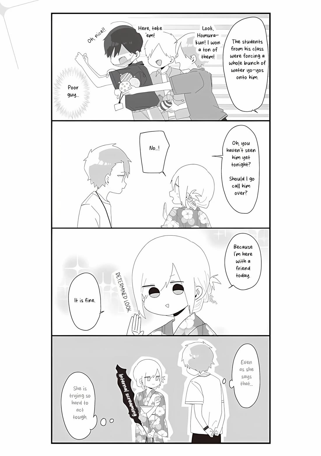 Homura Sensei is probably unpopular Chapter 64 page 11 - Chapter 64: Homura-sensei and the Fireworks Festival, Part 2