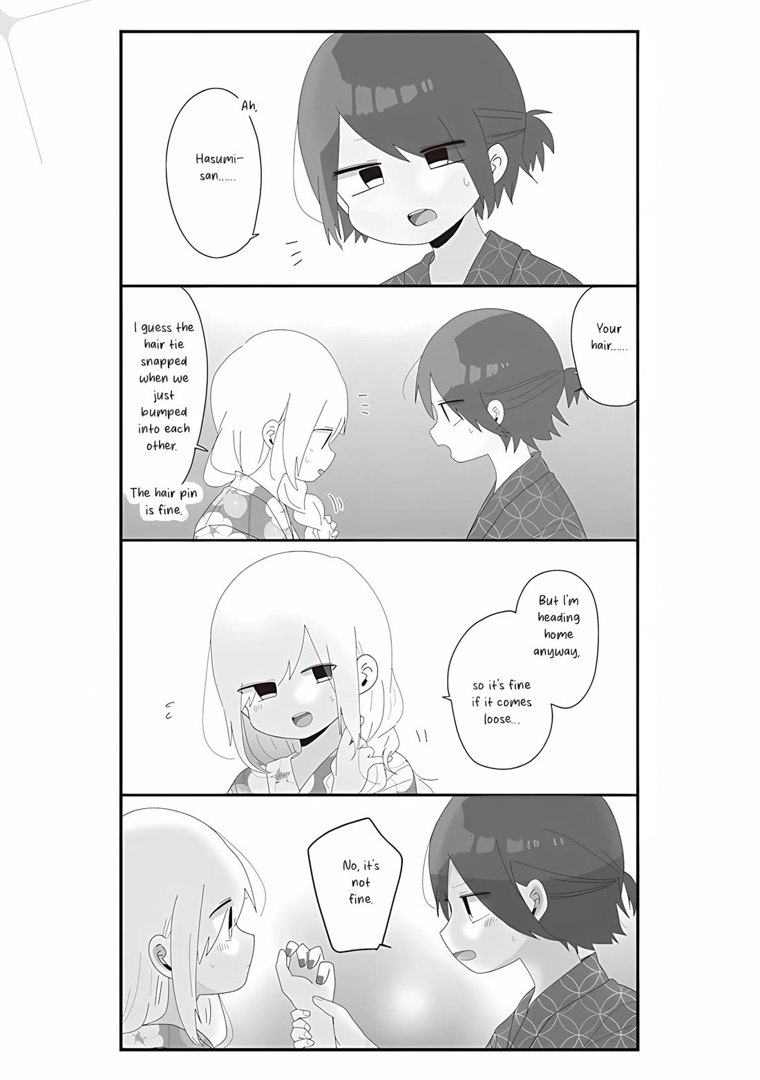 Homura Sensei is probably unpopular Chapter 64 page 15 - Chapter 64: Homura-sensei and the Fireworks Festival, Part 2