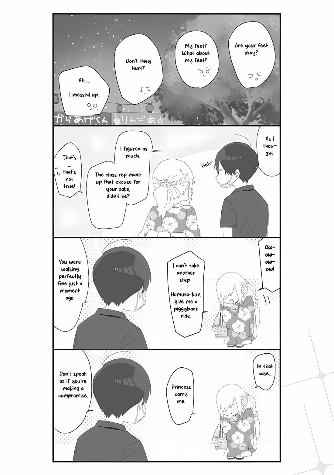 Homura Sensei is probably unpopular Chapter 65 page 10 - Chapter 65: Homura-sensei and the Fireworks Festival, Part 3