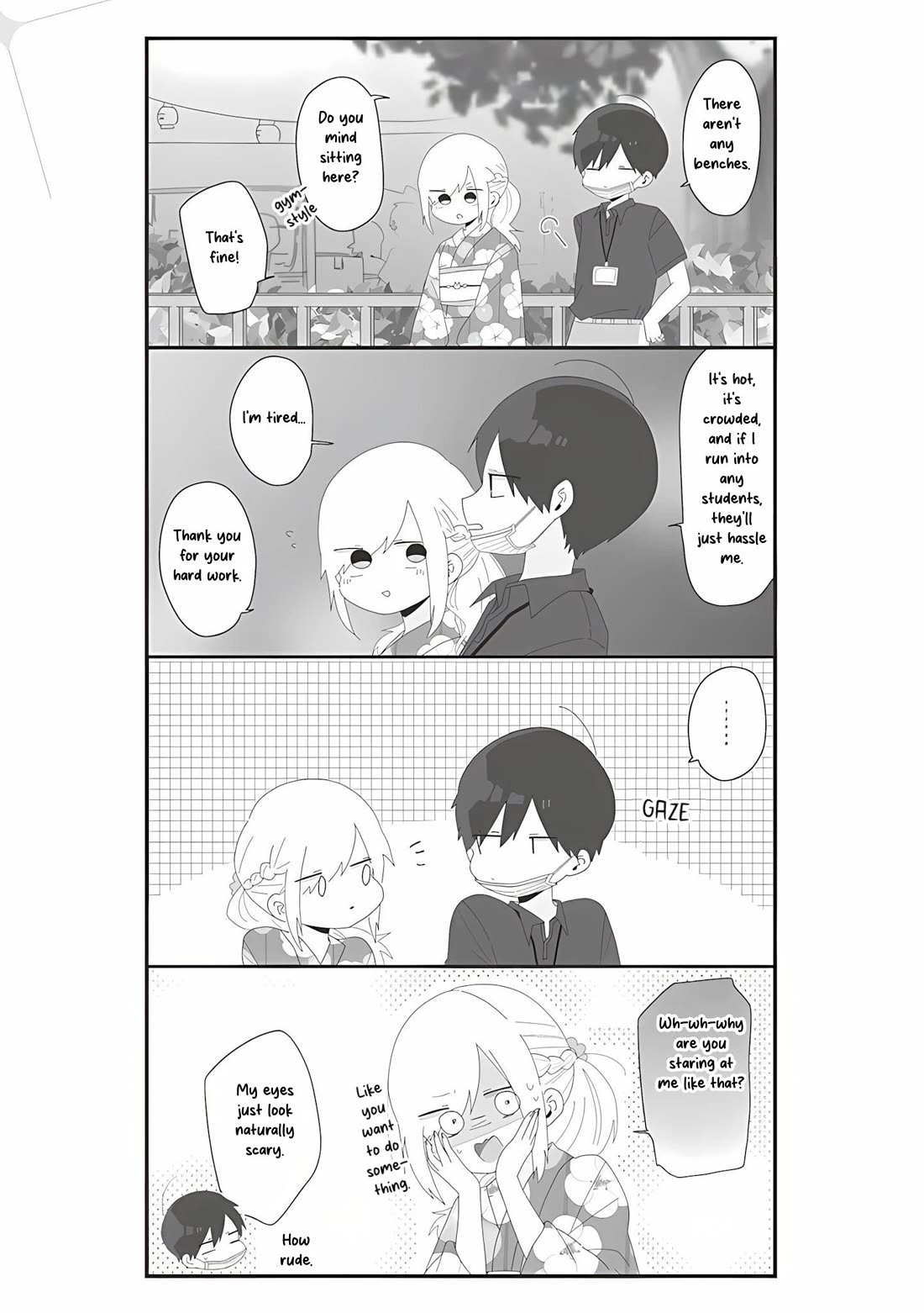 Homura Sensei is probably unpopular Chapter 65 page 11 - Chapter 65: Homura-sensei and the Fireworks Festival, Part 3