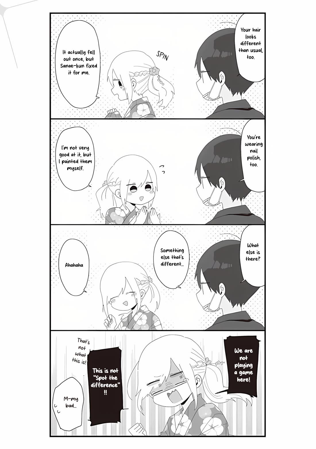 Homura Sensei is probably unpopular Chapter 65 page 13 - Chapter 65: Homura-sensei and the Fireworks Festival, Part 3