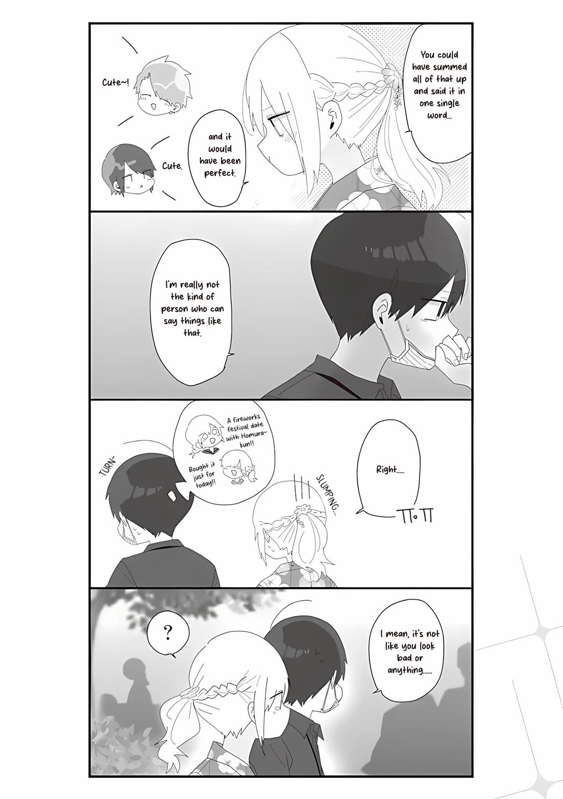 Homura Sensei is probably unpopular Chapter 65 page 14 - Chapter 65: Homura-sensei and the Fireworks Festival, Part 3