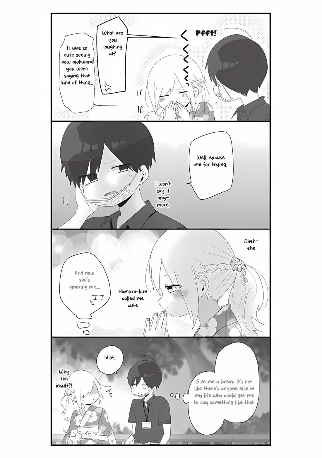 Homura Sensei is probably unpopular Chapter 65 page 16 - Chapter 65: Homura-sensei and the Fireworks Festival, Part 3