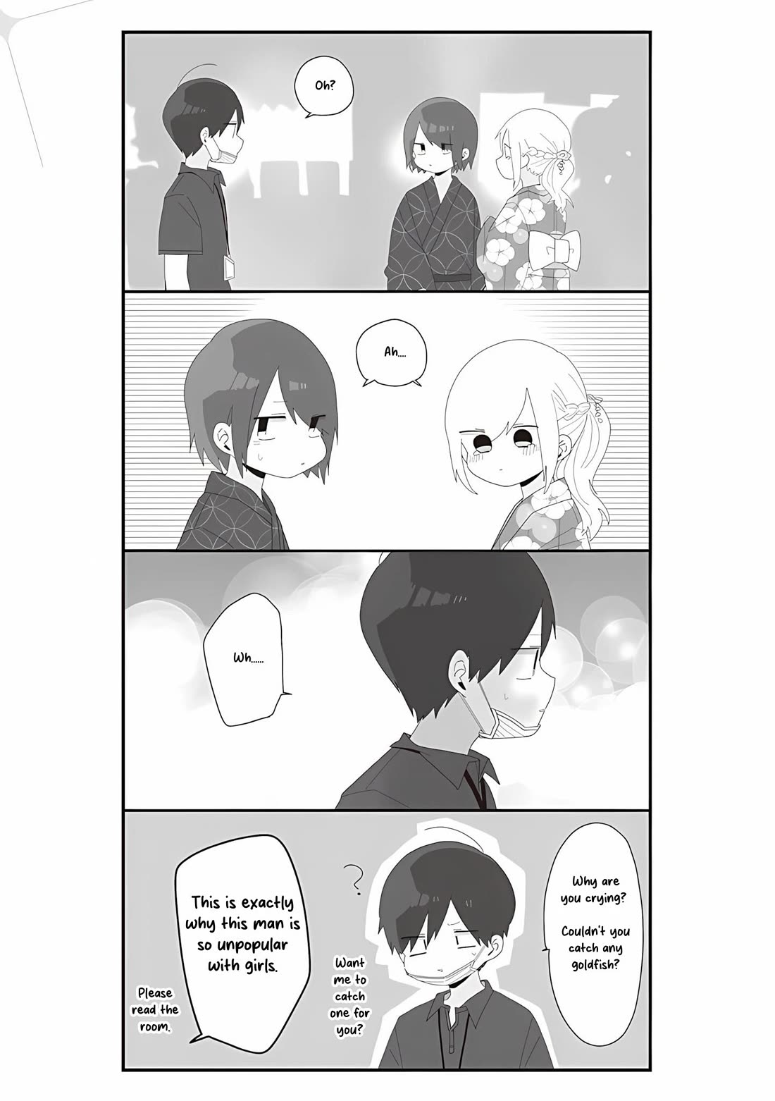 Homura Sensei is probably unpopular Chapter 65 page 7 - Chapter 65: Homura-sensei and the Fireworks Festival, Part 3