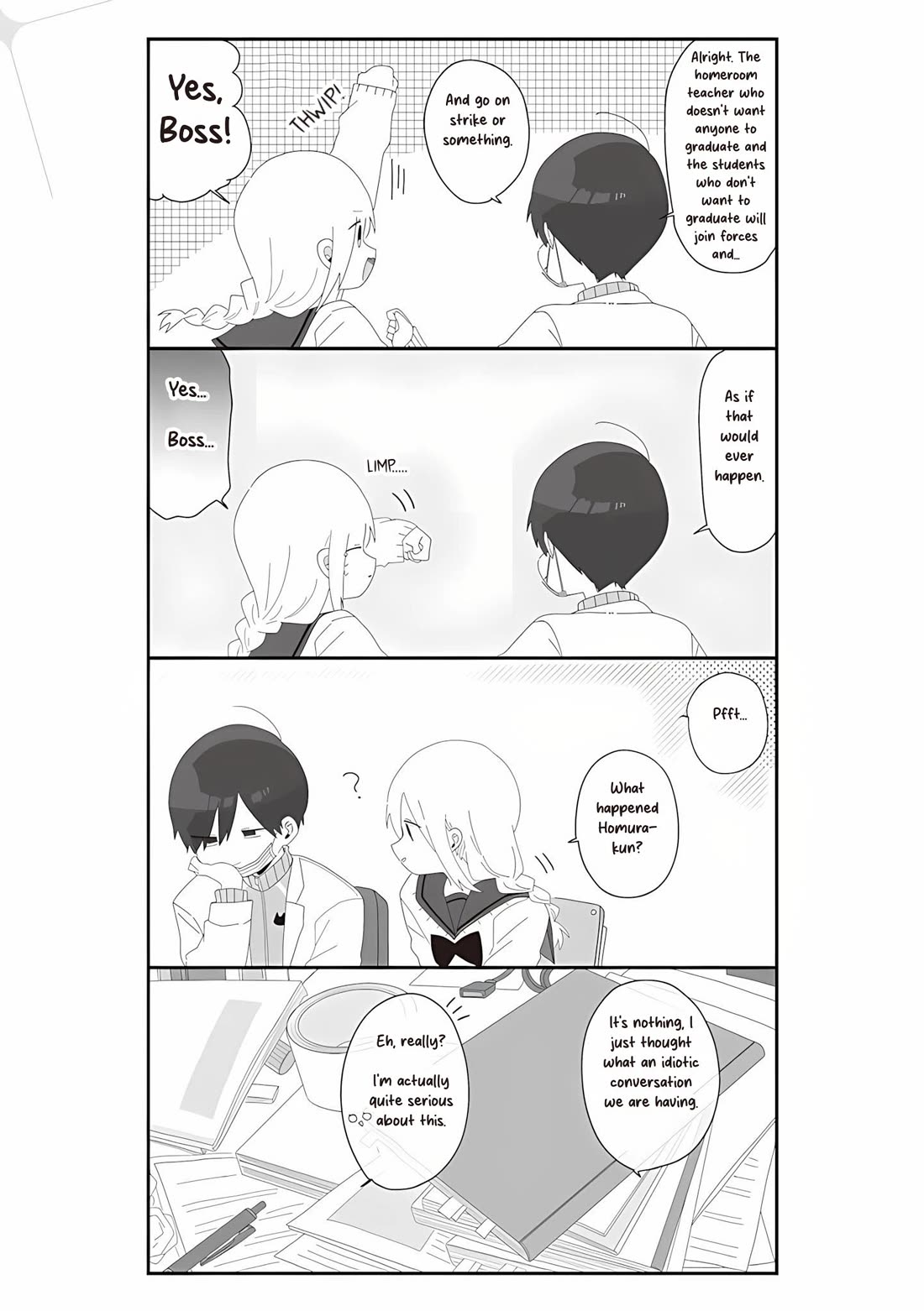 Homura Sensei is probably unpopular Chapter 67 page 3 - Chapter 67: Homura-sensei and Graduation
