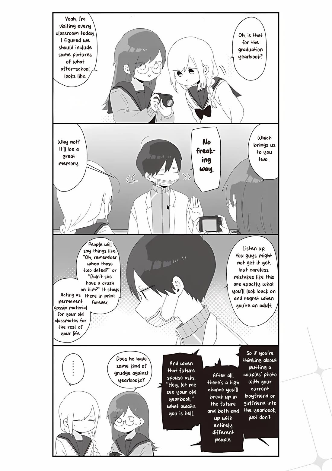 Homura Sensei is probably unpopular Chapter 68 page 2 - Chapter 68: Homura-sensei and Photos