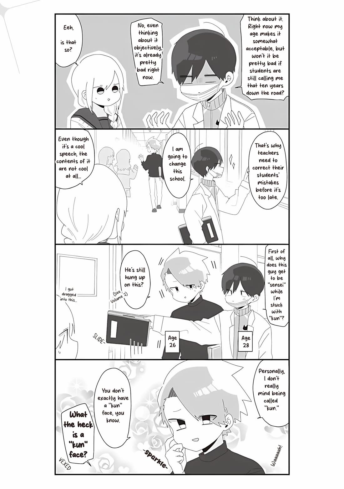 Homura Sensei is probably unpopular Chapter 70 page 3 - Chapter 70: Homura-sensei and Homura-kun