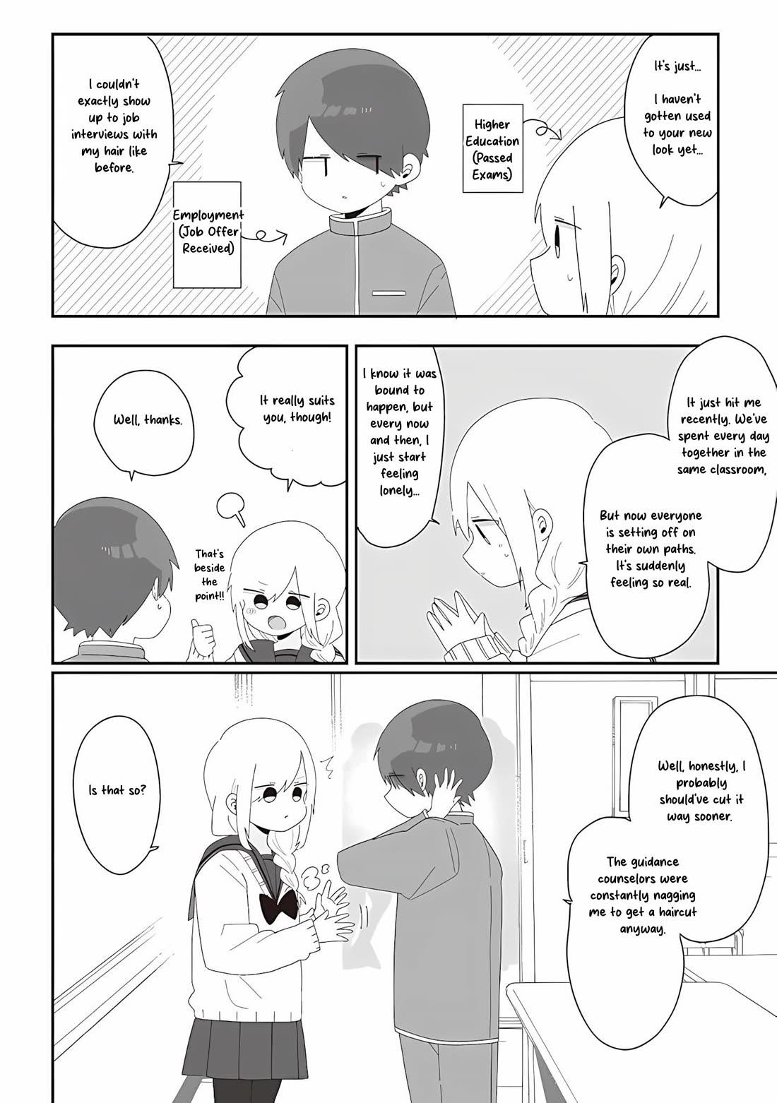 Homura Sensei is probably unpopular Chapter 73 page 2 - Chapter 73: Homura-sensei and Mutual Love