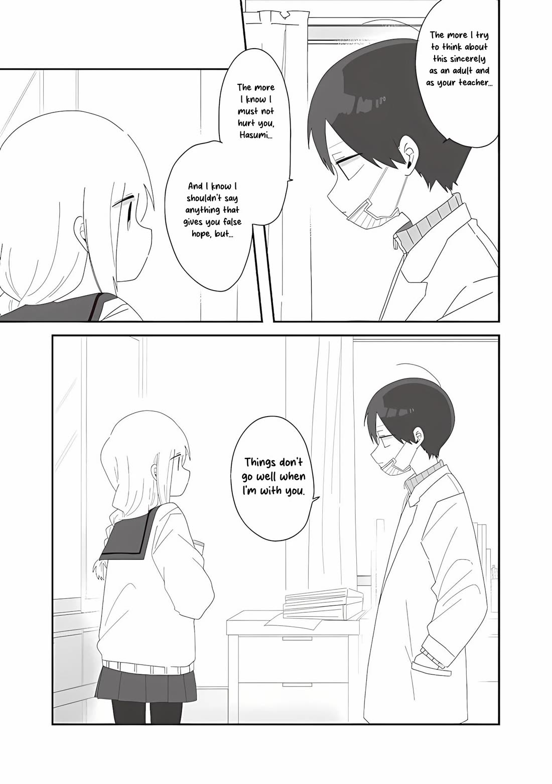 Homura Sensei is probably unpopular Chapter 73 page 25 - Chapter 73: Homura-sensei and Mutual Love