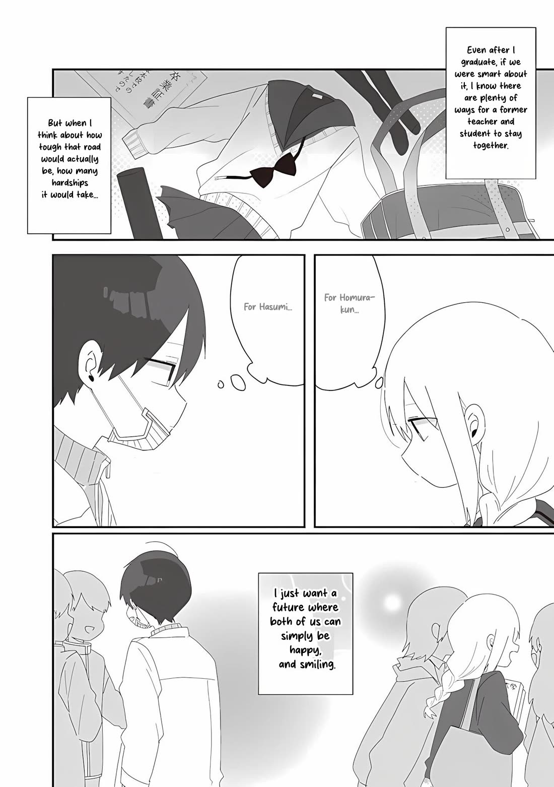 Homura Sensei is probably unpopular Chapter 73 page 30 - Chapter 73: Homura-sensei and Mutual Love