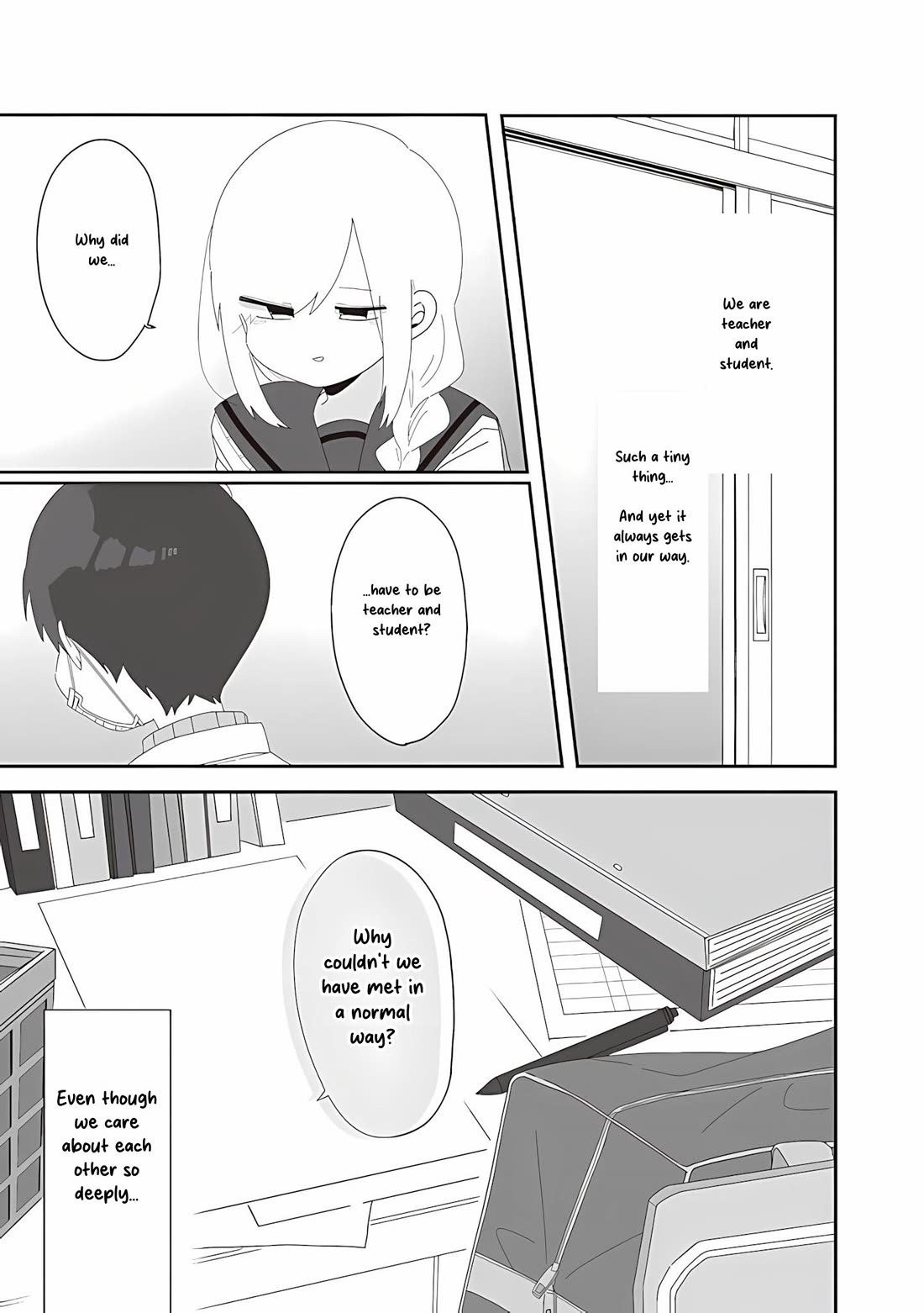 Homura Sensei is probably unpopular Chapter 73 page 31 - Chapter 73: Homura-sensei and Mutual Love