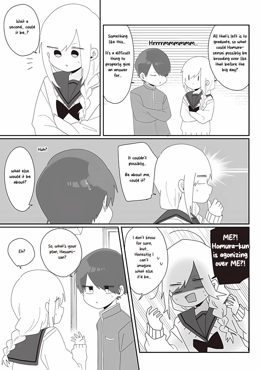 Homura Sensei is probably unpopular Chapter 73 page 5 - Chapter 73: Homura-sensei and Mutual Love