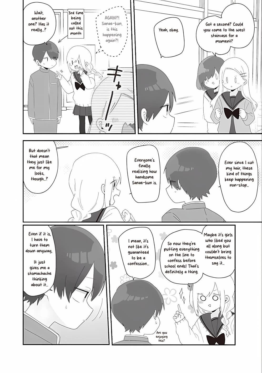 Homura Sensei is probably unpopular Chapter 73 page 8 - Chapter 73: Homura-sensei and Mutual Love