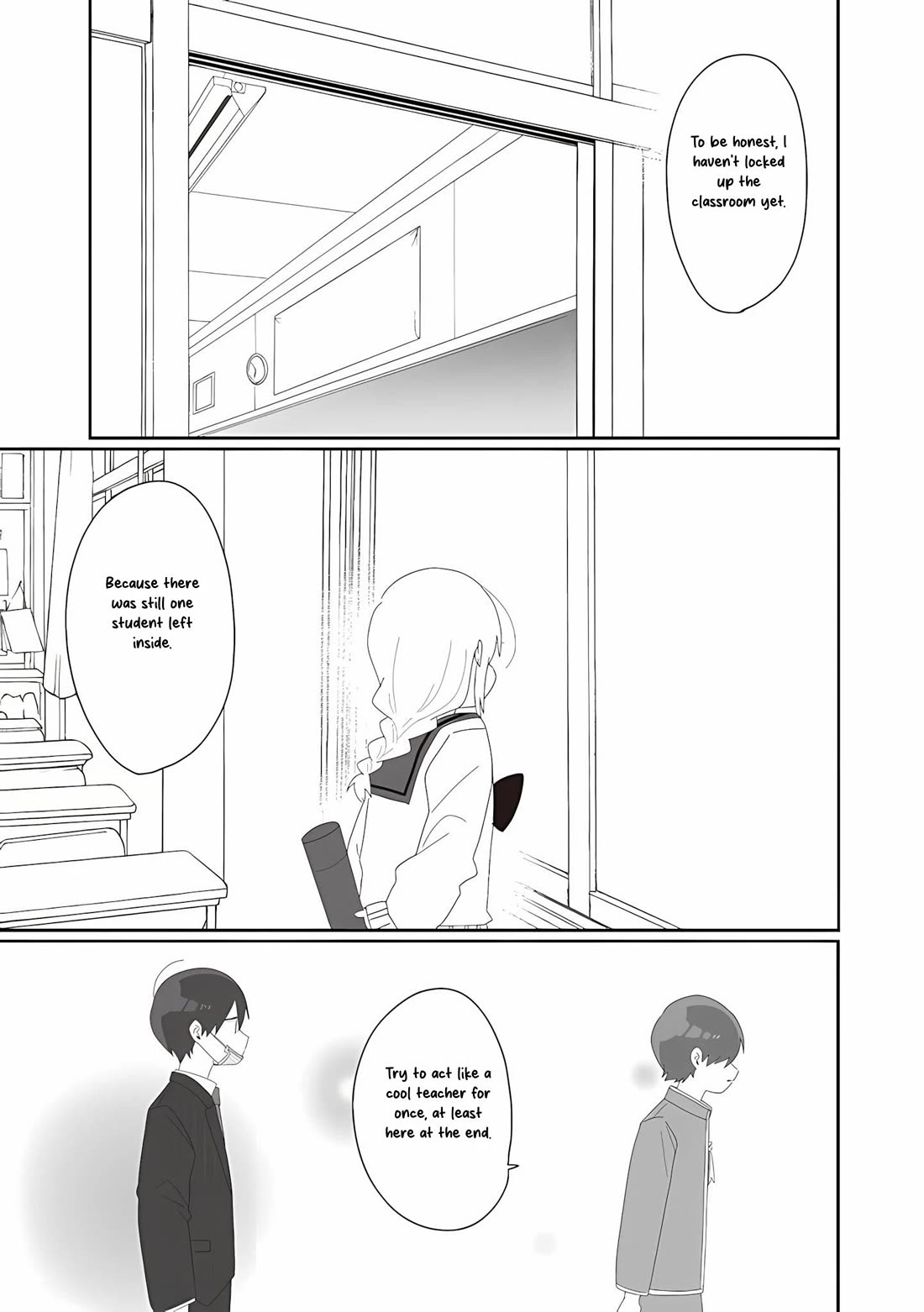 Homura Sensei is probably unpopular Chapter 75 page 13 - Chapter 75: Homura-sensei and Graduation Ceremony [END]