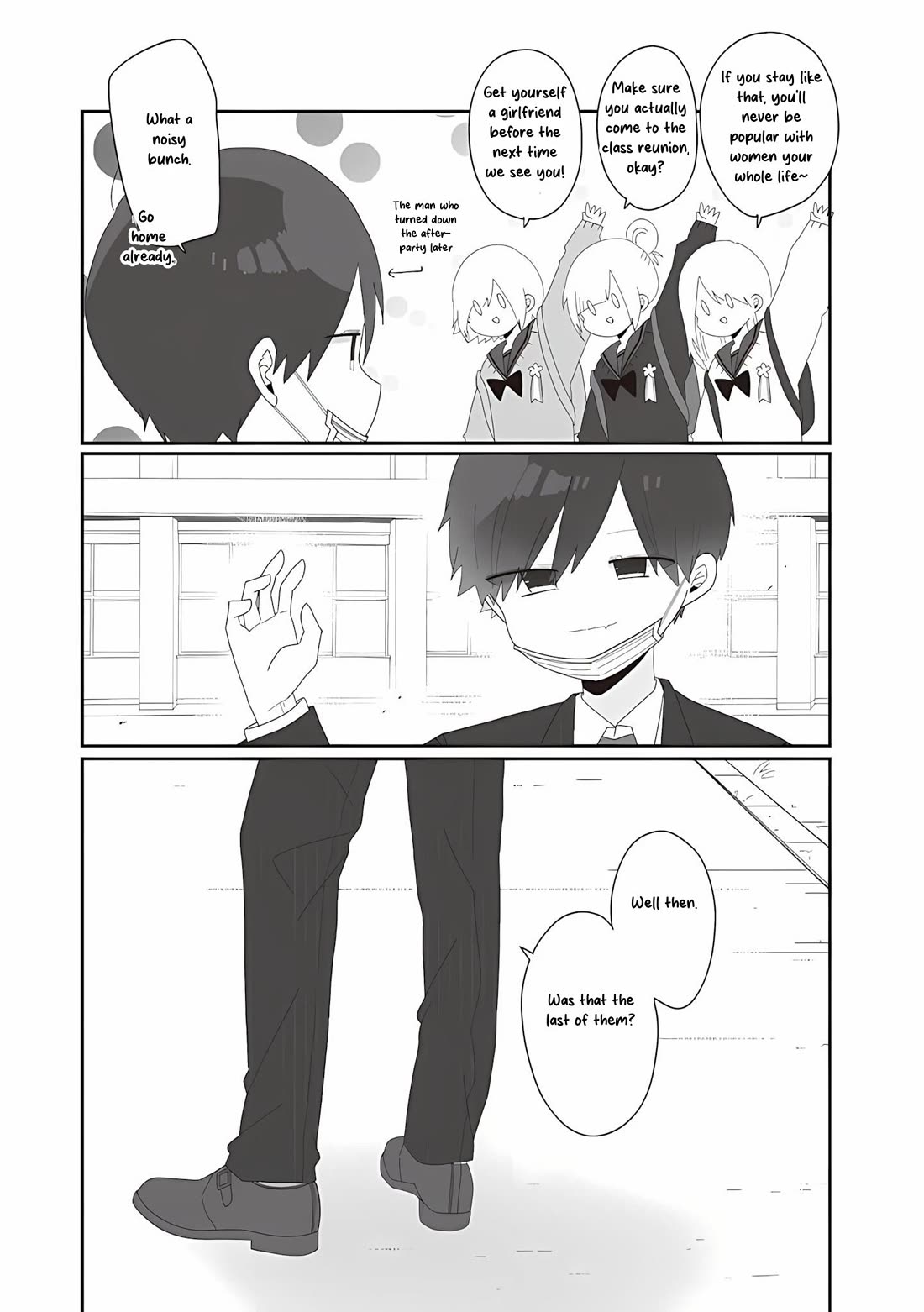 Homura Sensei is probably unpopular Chapter 75 page 2 - Chapter 75: Homura-sensei and Graduation Ceremony [END]
