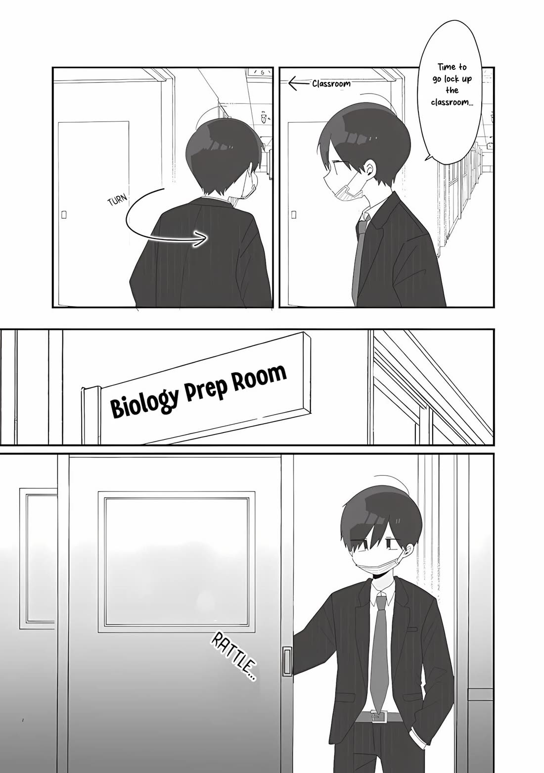 Homura Sensei is probably unpopular Chapter 75 page 3 - Chapter 75: Homura-sensei and Graduation Ceremony [END]