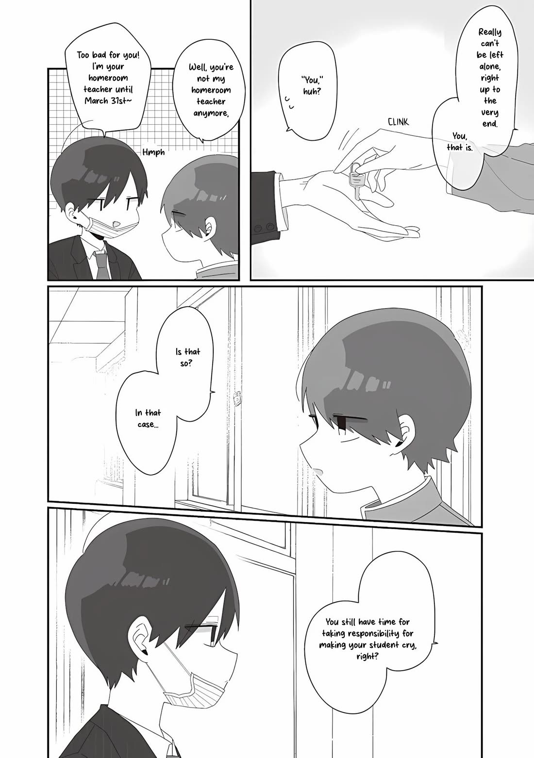 Homura Sensei is probably unpopular Chapter 75 page 6 - Chapter 75: Homura-sensei and Graduation Ceremony [END]