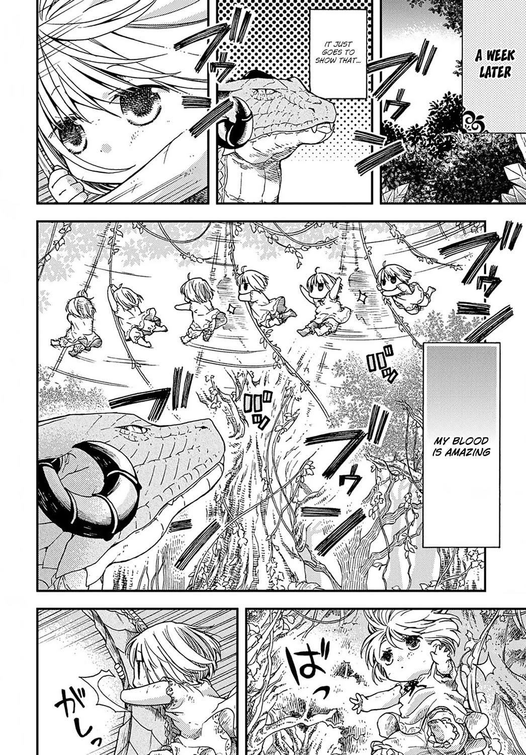 Hone Dragon no Mana Musume Chapter 1 page 14 - Chapter 1: The old dragon is not dead yet