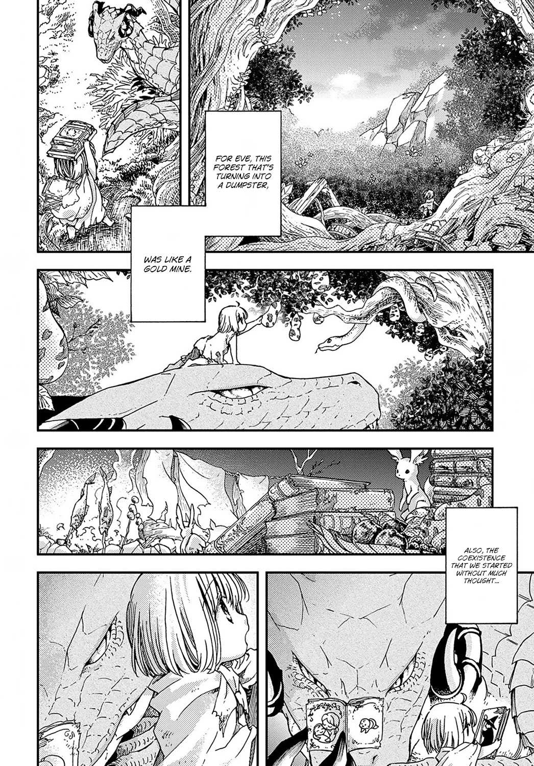 Hone Dragon no Mana Musume Chapter 1 page 18 - Chapter 1: The old dragon is not dead yet