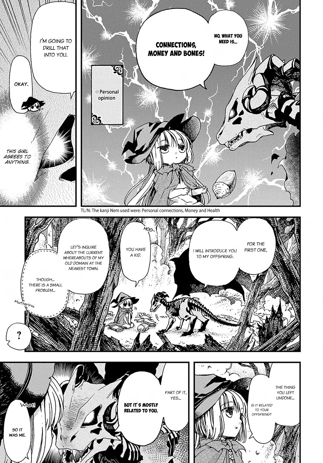 Hone Dragon no Mana Musume Chapter 1 page 35 - Chapter 1: The old dragon is not dead yet
