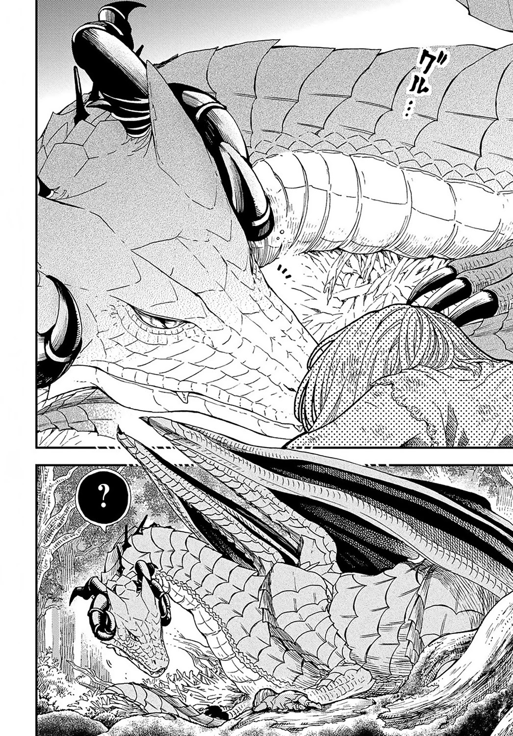 Hone Dragon no Mana Musume Chapter 1 page 6 - Chapter 1: The old dragon is not dead yet