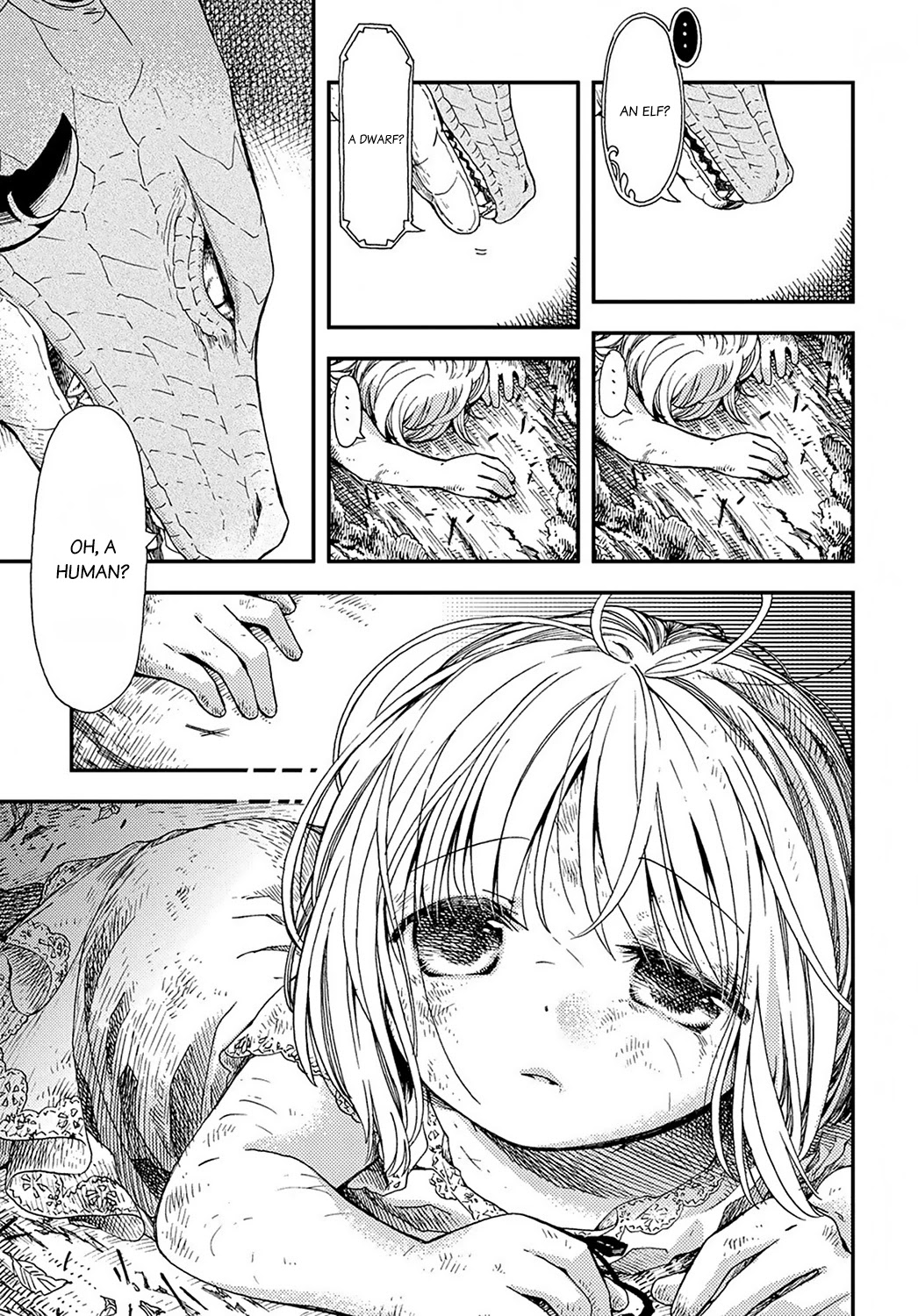 Hone Dragon no Mana Musume Chapter 1 page 7 - Chapter 1: The old dragon is not dead yet