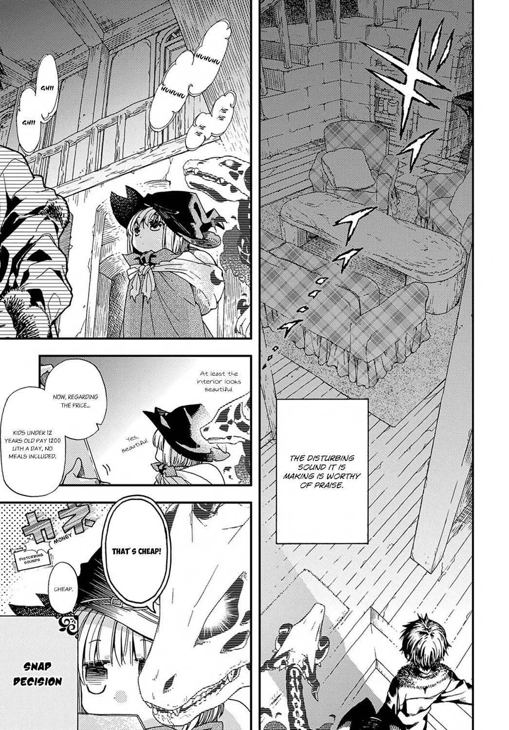 Hone Dragon no Mana Musume Chapter 2 page 16 - Chapter 2: Encounters and connections depend on money.
