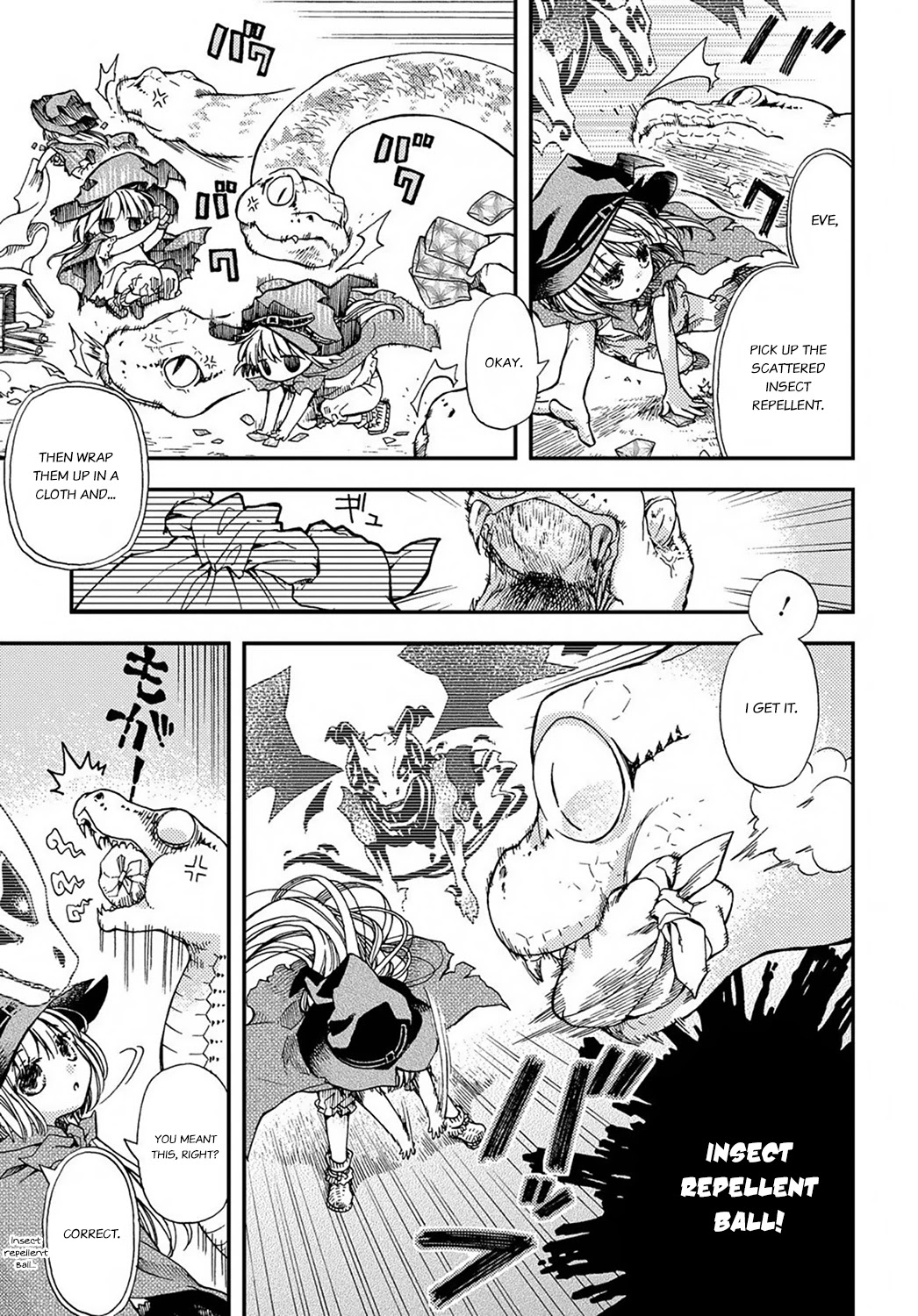 Hone Dragon no Mana Musume Chapter 2 page 22 - Chapter 2: Encounters and connections depend on money.