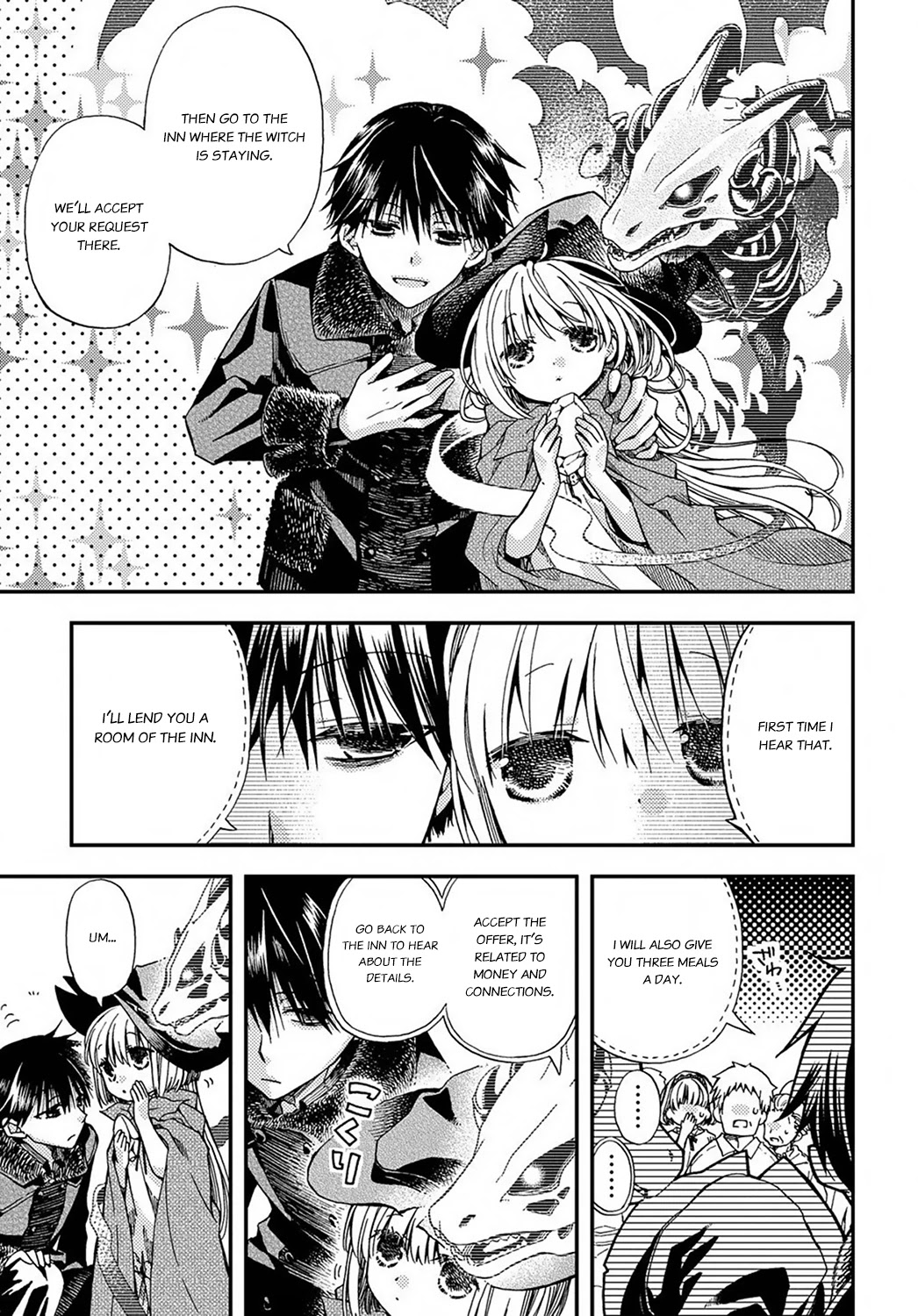 Hone Dragon no Mana Musume Chapter 2 page 28 - Chapter 2: Encounters and connections depend on money.