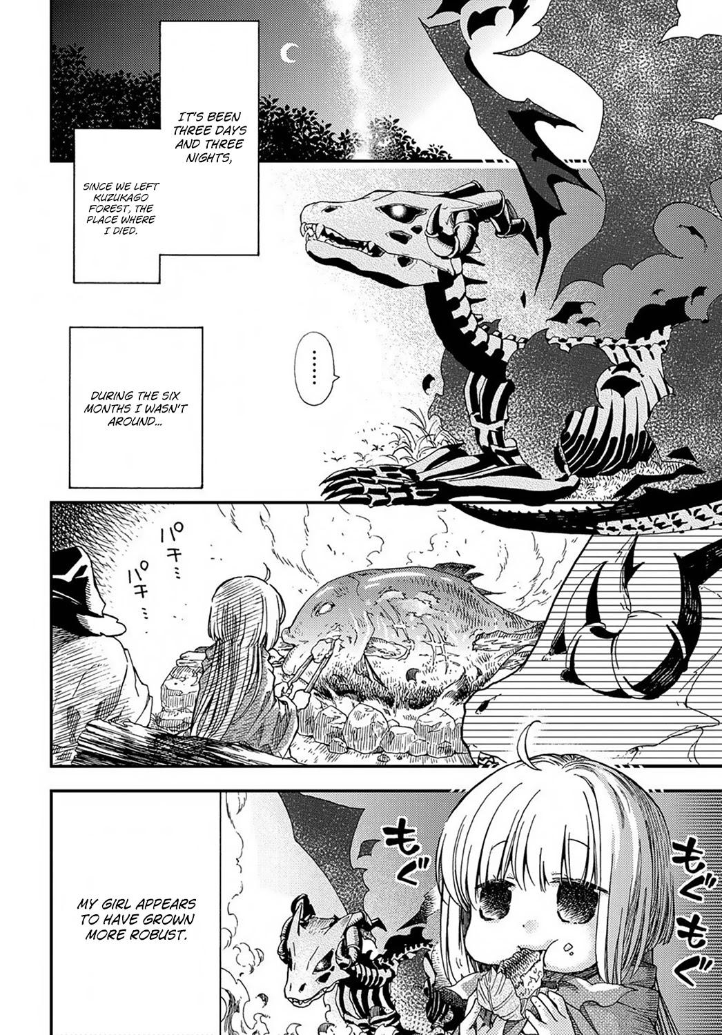 Hone Dragon no Mana Musume Chapter 2 page 3 - Chapter 2: Encounters and connections depend on money.