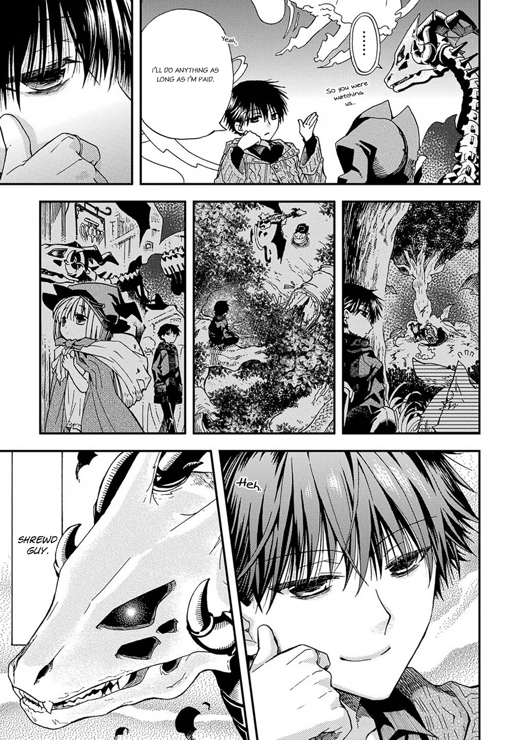 Hone Dragon no Mana Musume Chapter 2 page 32 - Chapter 2: Encounters and connections depend on money.