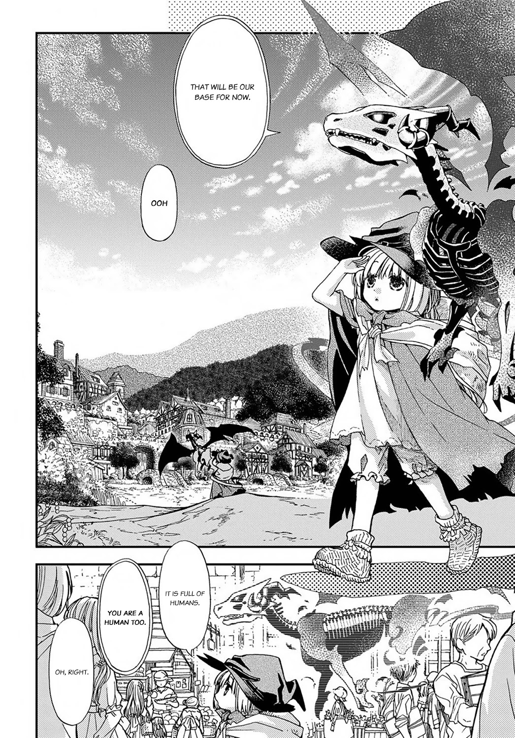 Hone Dragon no Mana Musume Chapter 2 page 7 - Chapter 2: Encounters and connections depend on money.