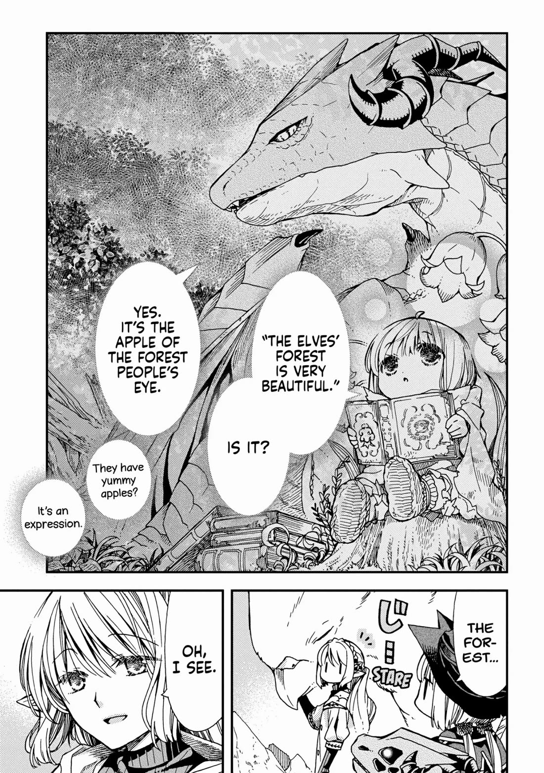 Hone Dragon no Mana Musume Chapter 20 page 21 - Chapter 20