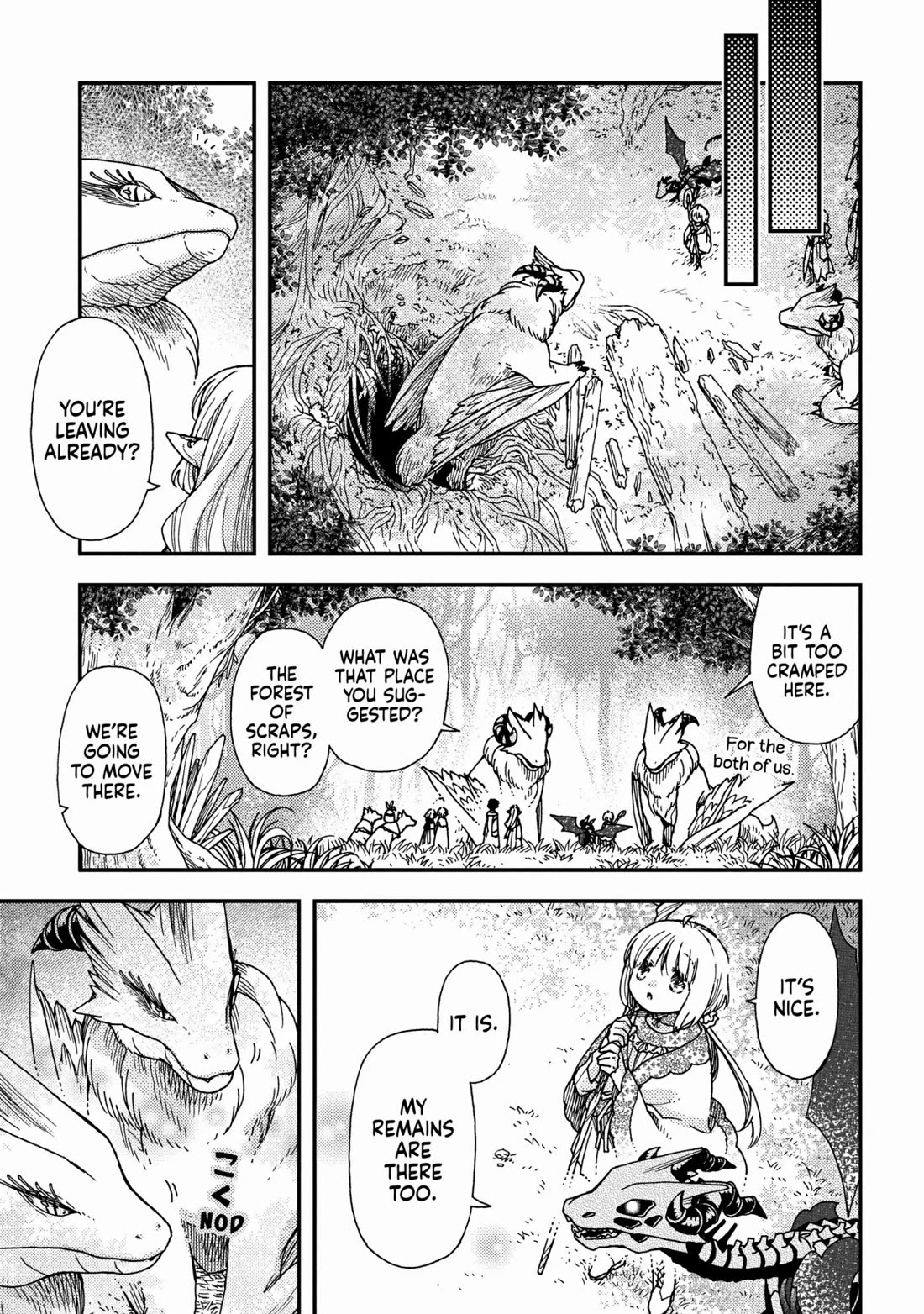 Hone Dragon no Mana Musume Chapter 24 page 15 - Chapter 24