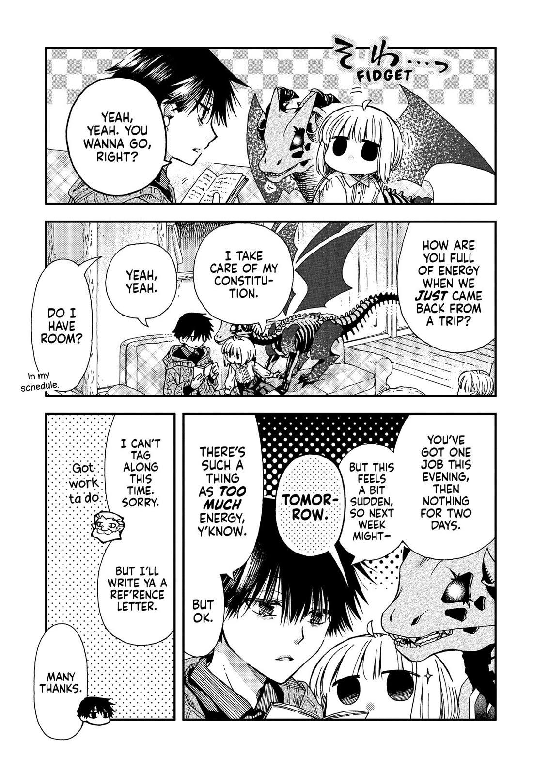 Hone Dragon no Mana Musume Chapter 28 page 7 - Chapter 28
