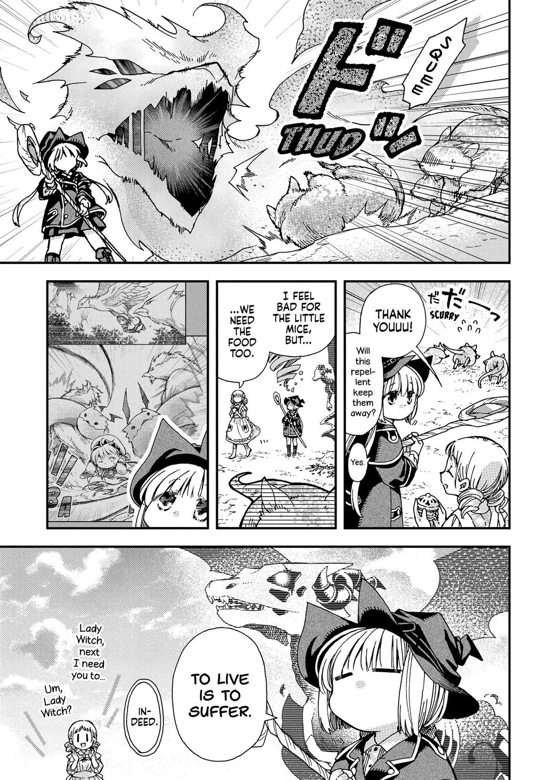 Hone Dragon no Mana Musume Chapter 28 page 9 - Chapter 28