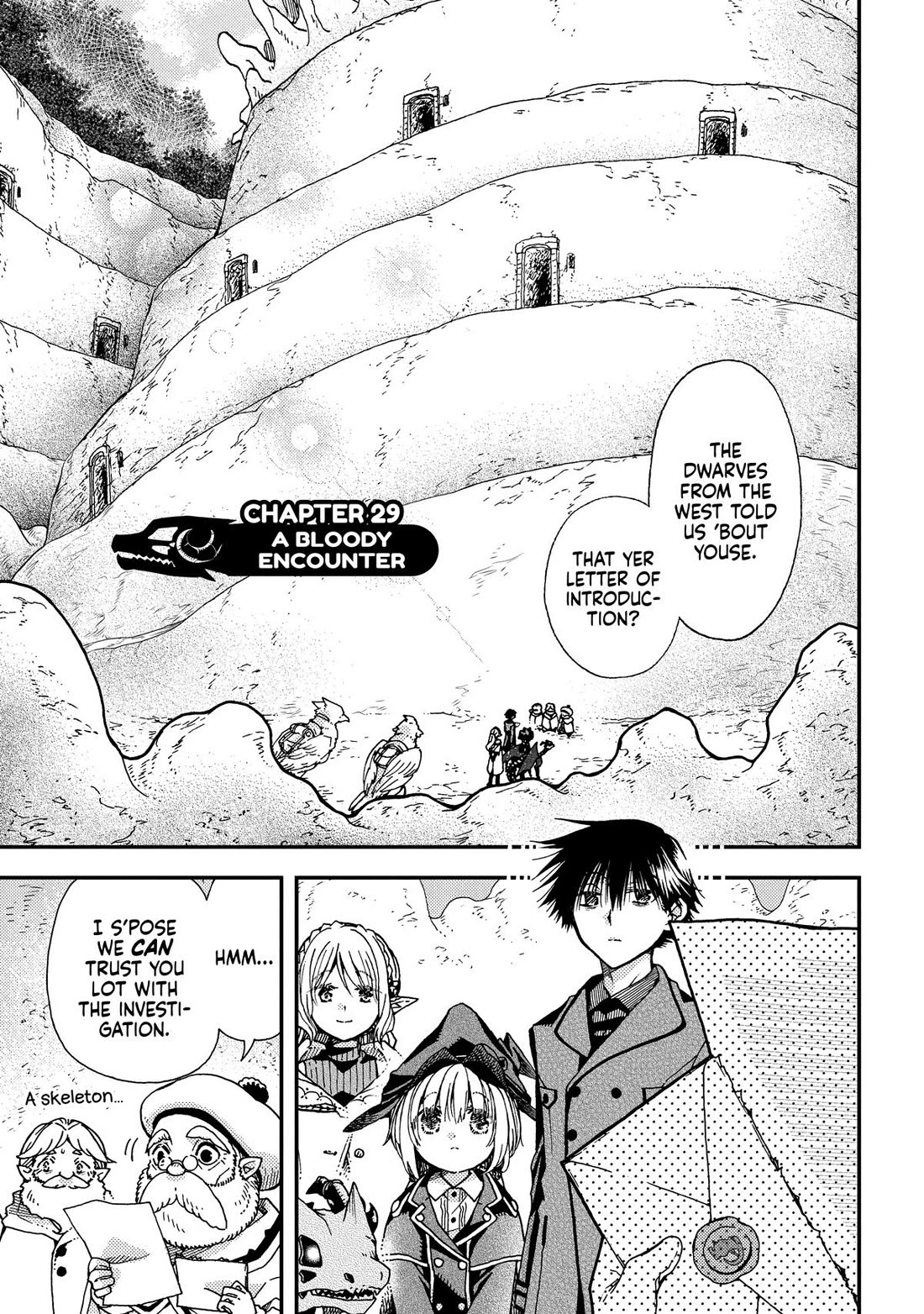 Hone Dragon no Mana Musume Chapter 29 page 1 - Chapter 29