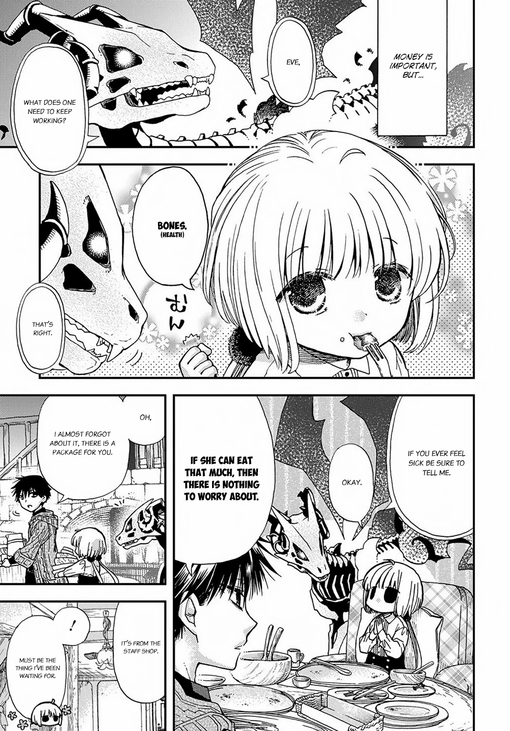 Hone Dragon no Mana Musume Chapter 3 page 10 - Chapter 3: The Witch's job has begun