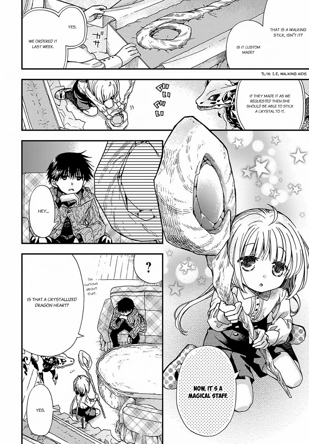 Hone Dragon no Mana Musume Chapter 3 page 11 - Chapter 3: The Witch's job has begun