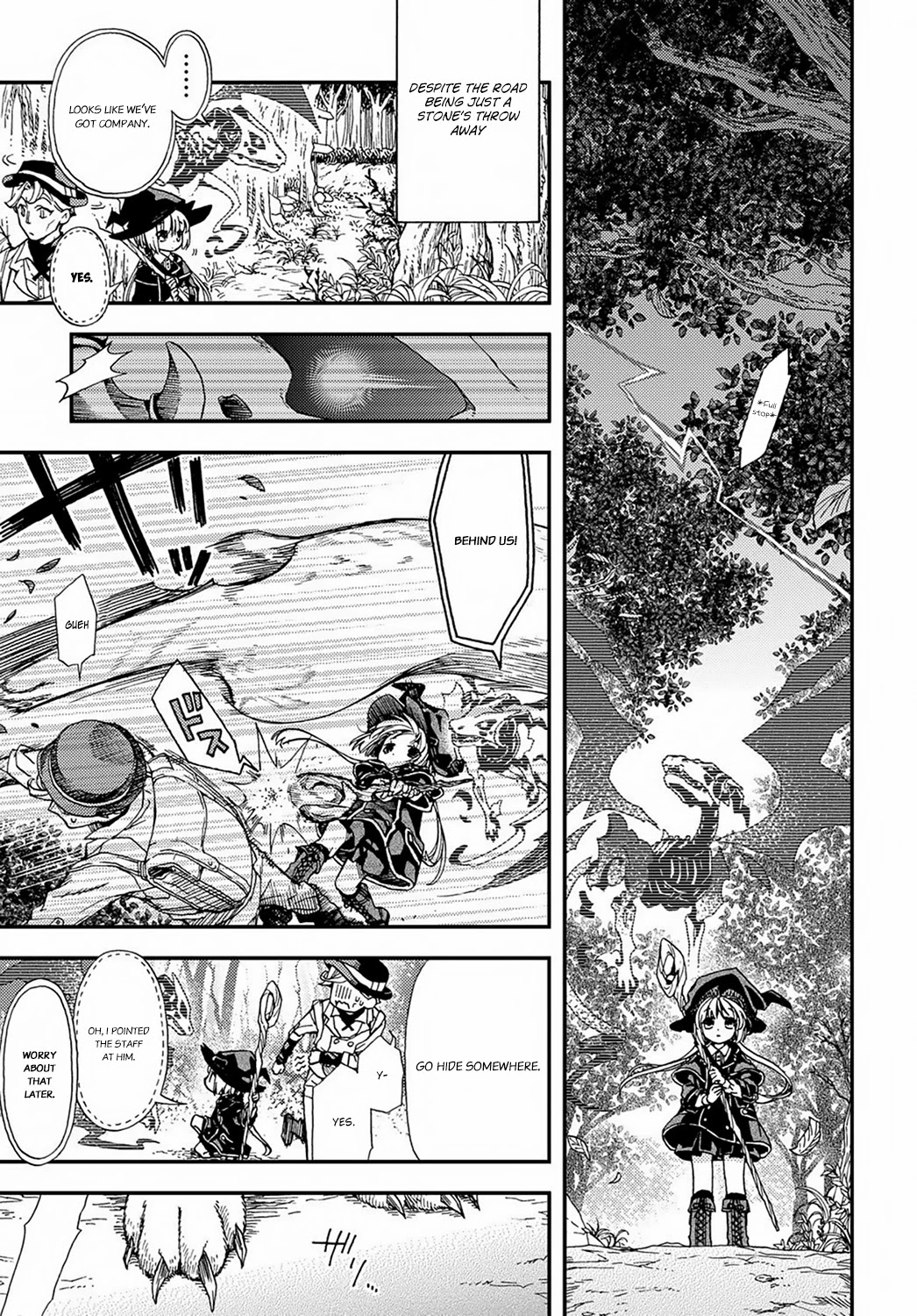 Hone Dragon no Mana Musume Chapter 3 page 14 - Chapter 3: The Witch's job has begun