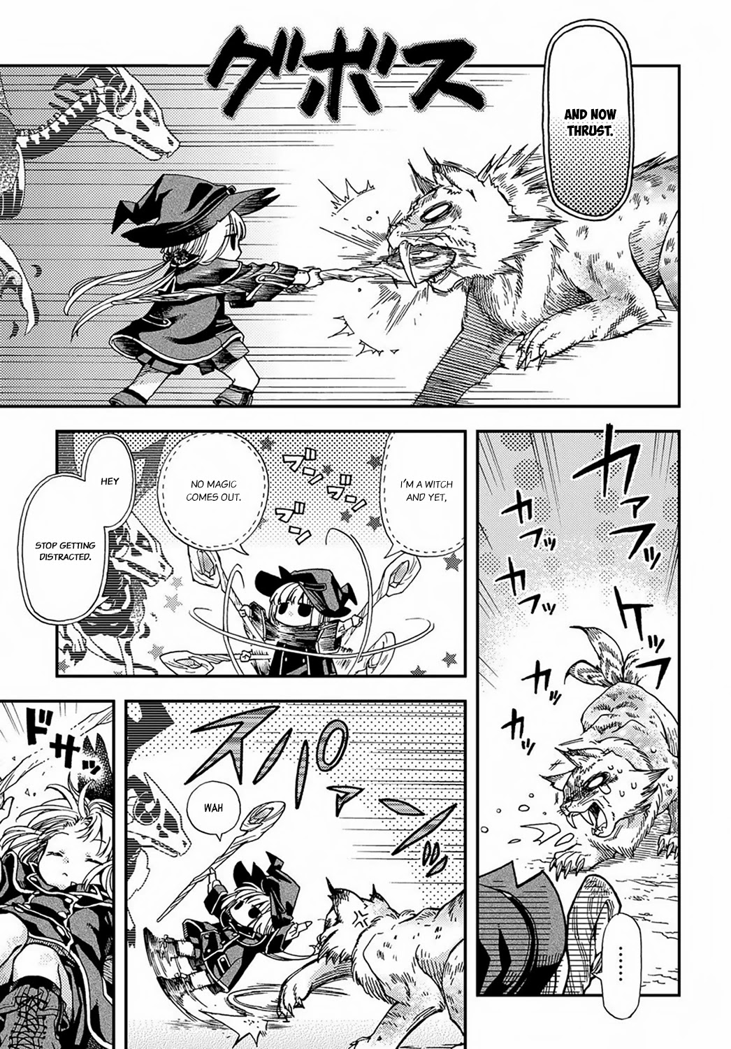 Hone Dragon no Mana Musume Chapter 3 page 16 - Chapter 3: The Witch's job has begun
