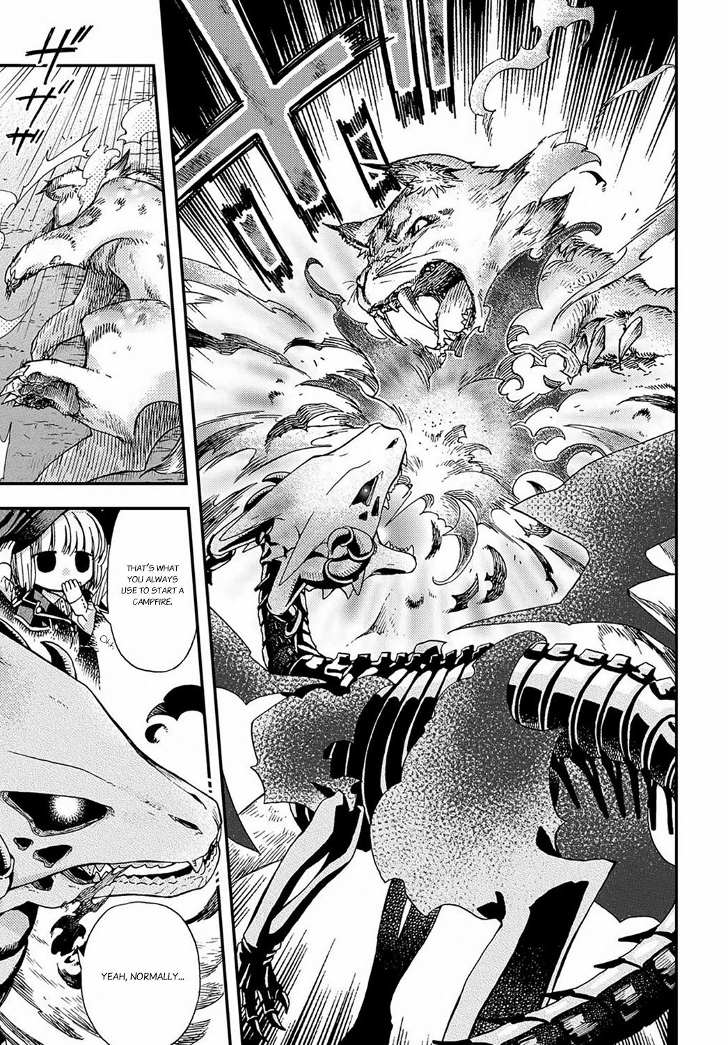 Hone Dragon no Mana Musume Chapter 3 page 18 - Chapter 3: The Witch's job has begun