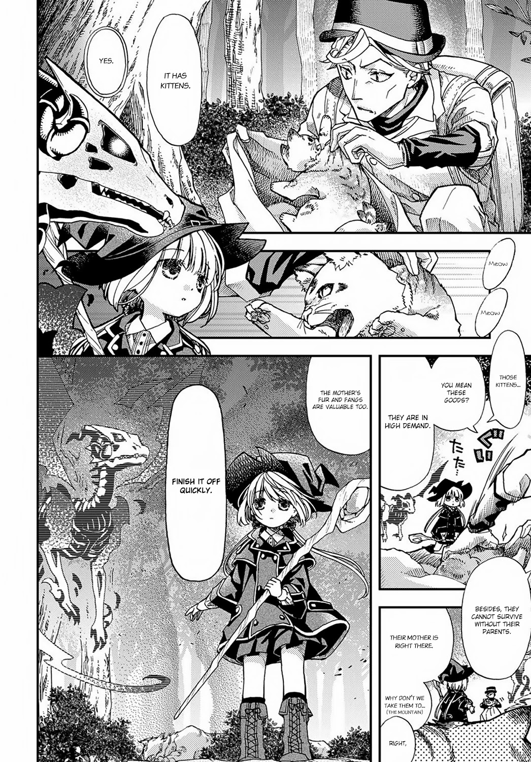 Hone Dragon no Mana Musume Chapter 3 page 21 - Chapter 3: The Witch's job has begun