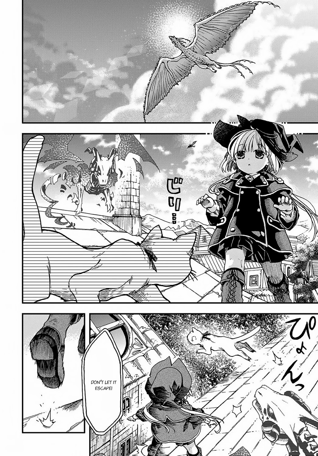 Hone Dragon no Mana Musume Chapter 3 page 3 - Chapter 3: The Witch's job has begun