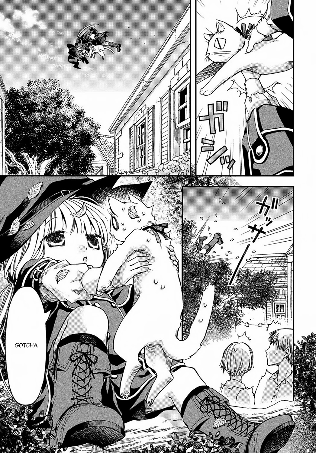 Hone Dragon no Mana Musume Chapter 3 page 4 - Chapter 3: The Witch's job has begun