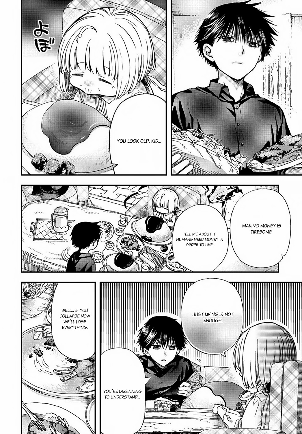 Hone Dragon no Mana Musume Chapter 3 page 7 - Chapter 3: The Witch's job has begun