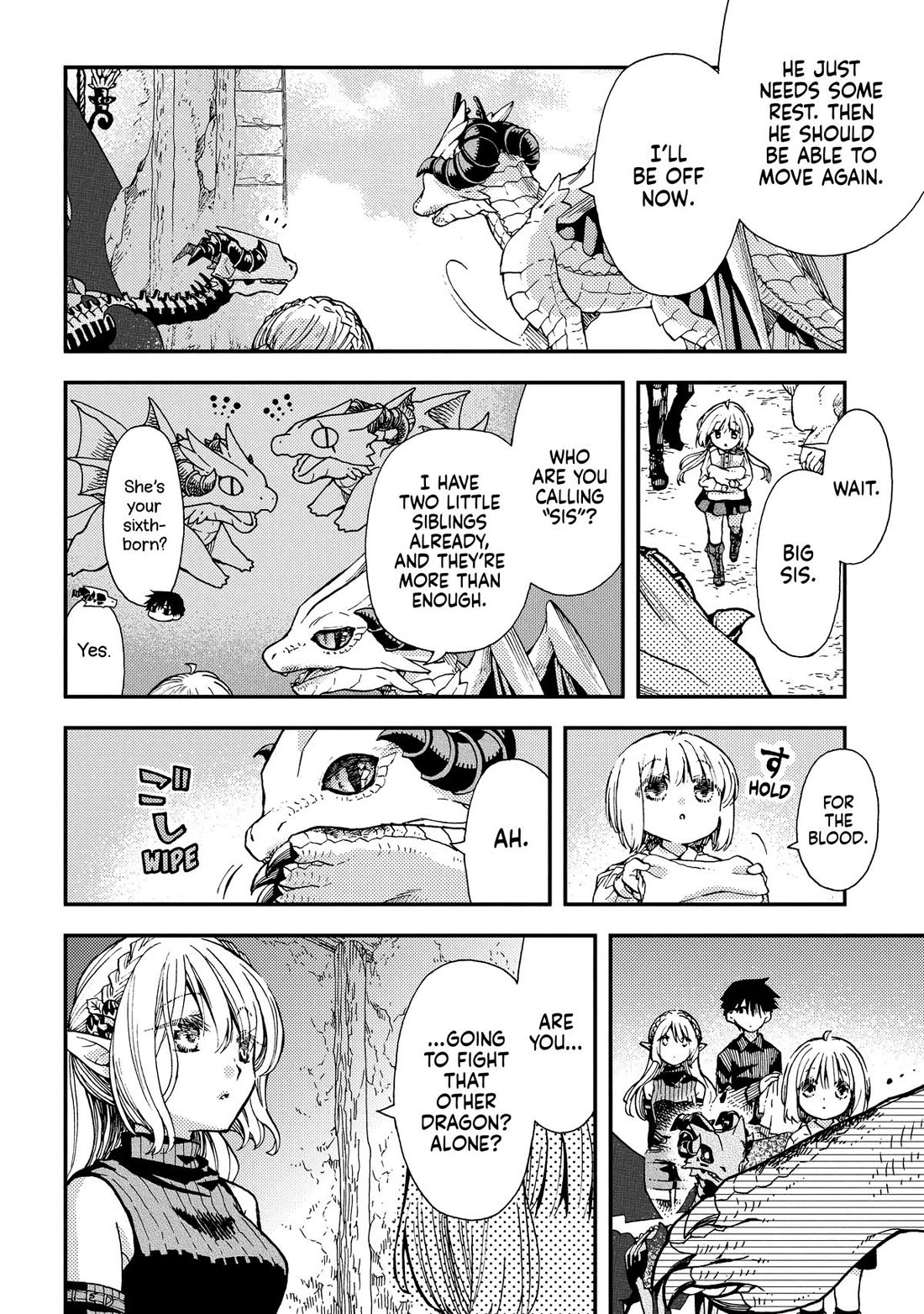 Hone Dragon no Mana Musume Chapter 30 page 6 - Chapter 30