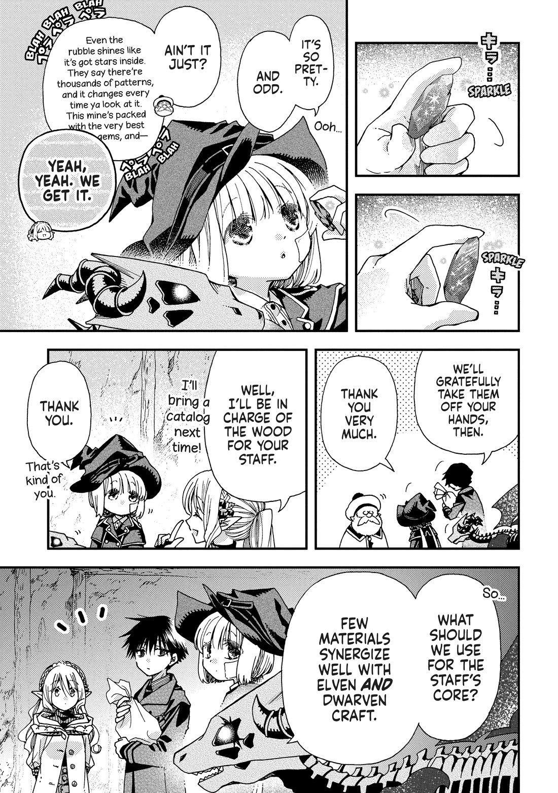 Hone Dragon no Mana Musume Chapter 32 page 12 - Chapter 32
