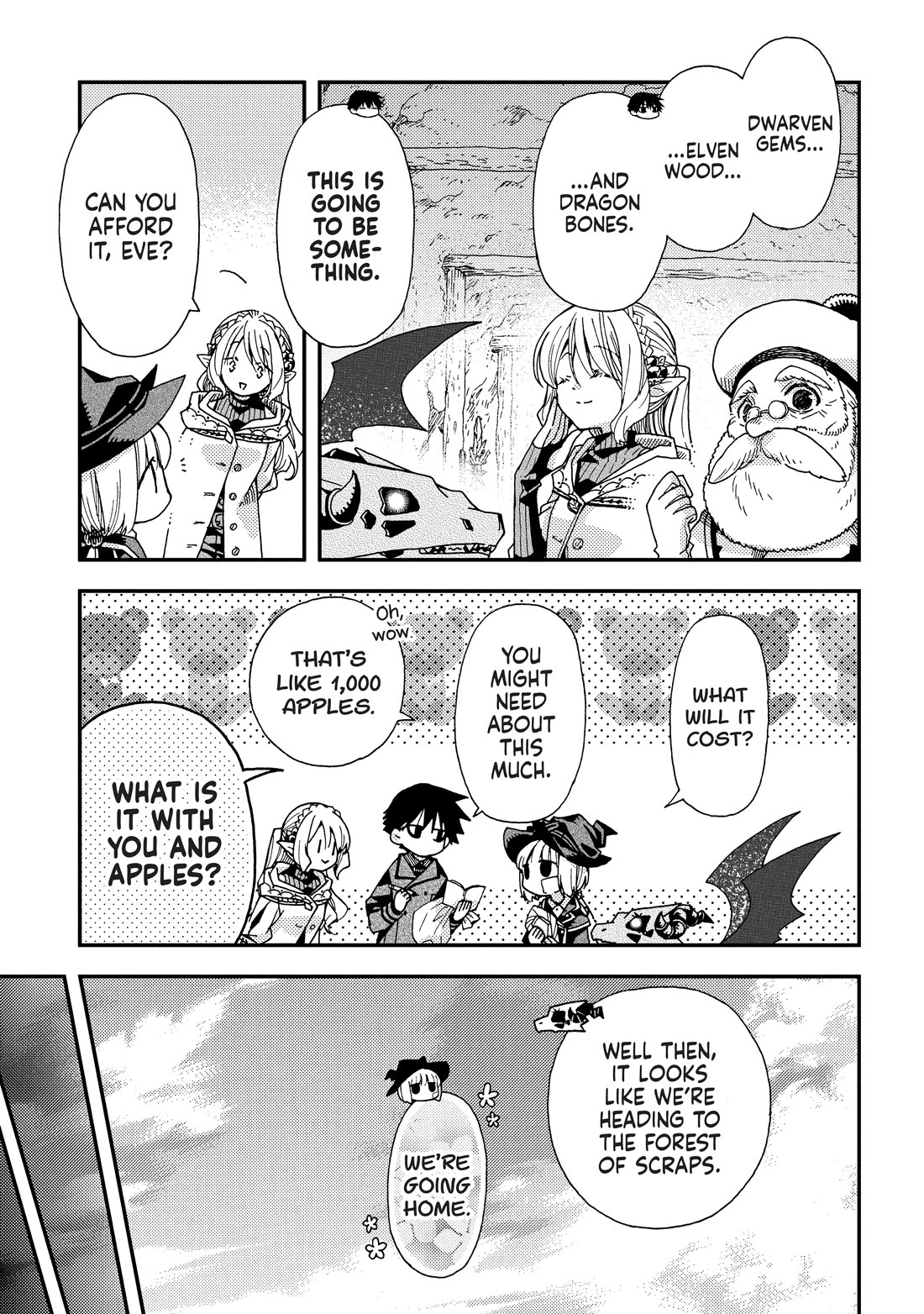 Hone Dragon no Mana Musume Chapter 32 page 14 - Chapter 32