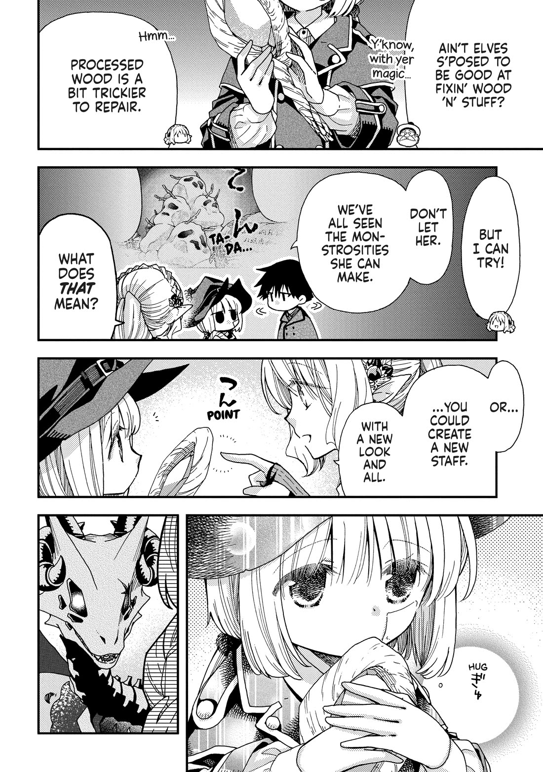 Hone Dragon no Mana Musume Chapter 32 page 9 - Chapter 32